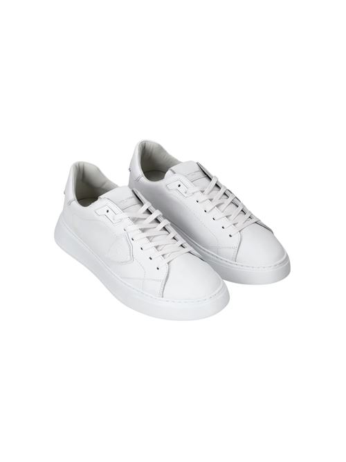 SNEAKERS BASSA TEMPLE UOMO BIANCO PHILIPPE MODEL PHILIPPE MODEL PARIS | BTLUV001